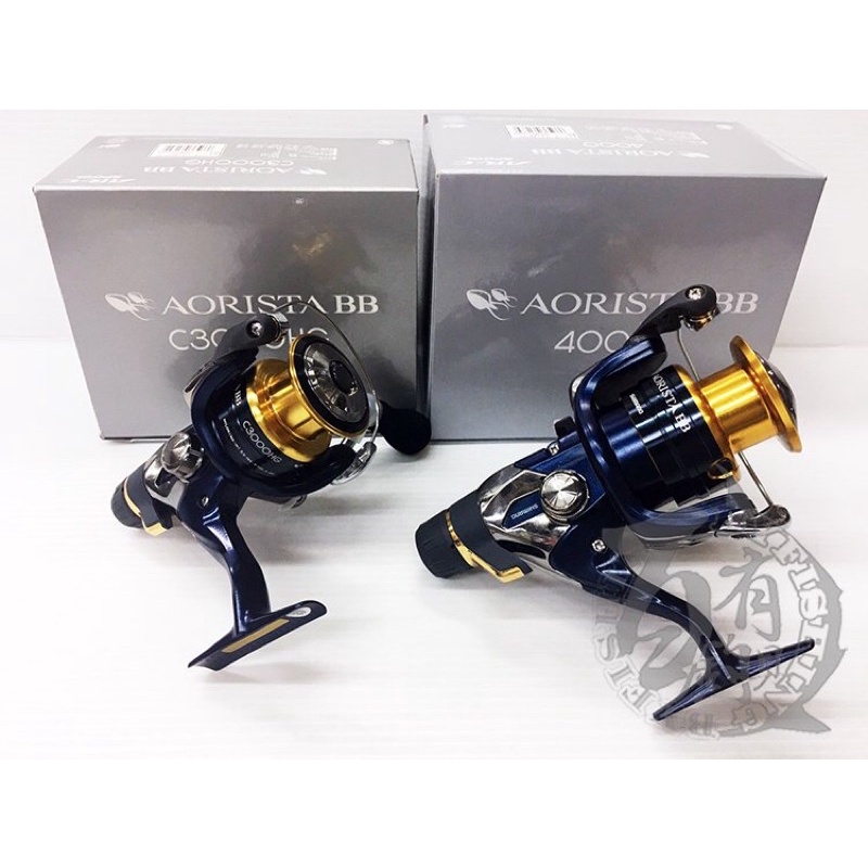百有釣具◎SHIMANO AORISTA BB 2500 / C3000HG /4000 YAEN釣法軟絲捲線