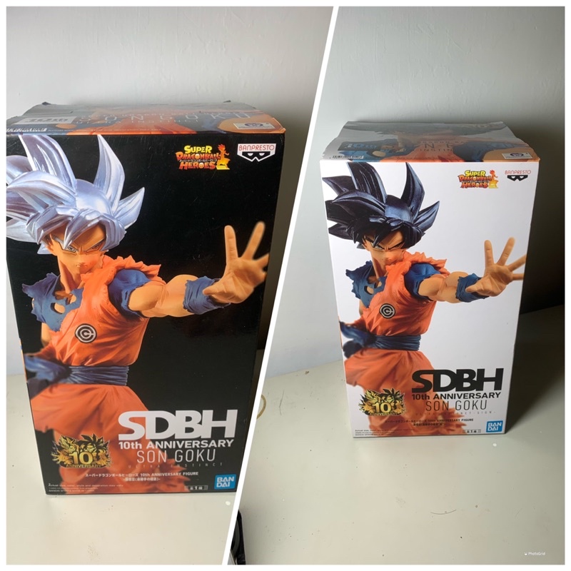 正版 代理版 景品公仔 七龍珠 超級七龍珠英雄 10th ANNIVERSARY FIGURE 自在極意 兆 孫悟空 | 蝦皮購物