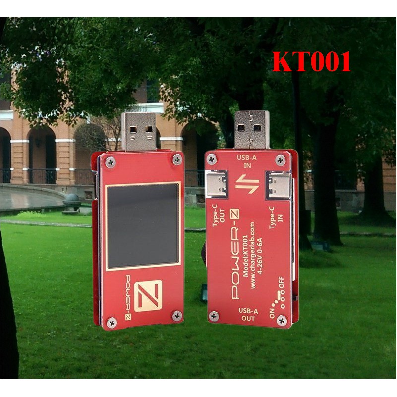 KT001 POWERZ USB PD專業級高精度快充測試儀 電壓電流 行動電源檢測 蝦皮購物