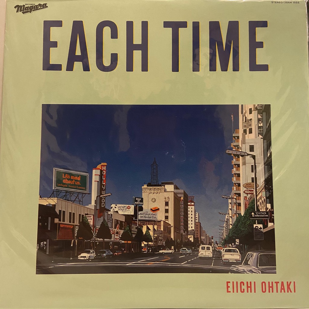 大瀧詠一大滝詠一Ootaki Eiichi– Each Time 二手黑膠唱片| 蝦皮購物