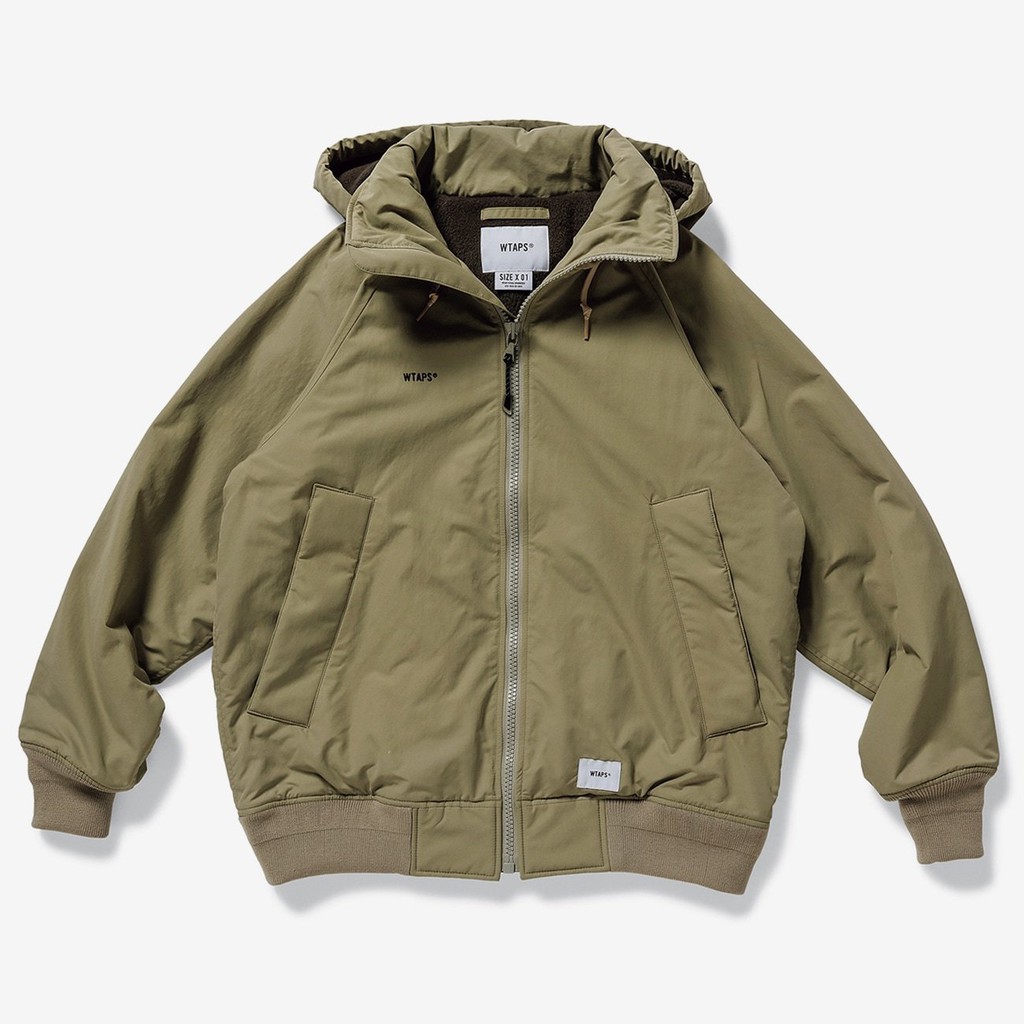 【AllenTAPS】WTAPS 19AW INCOM / JACKET. NYLON. TUSSAH 卡其色