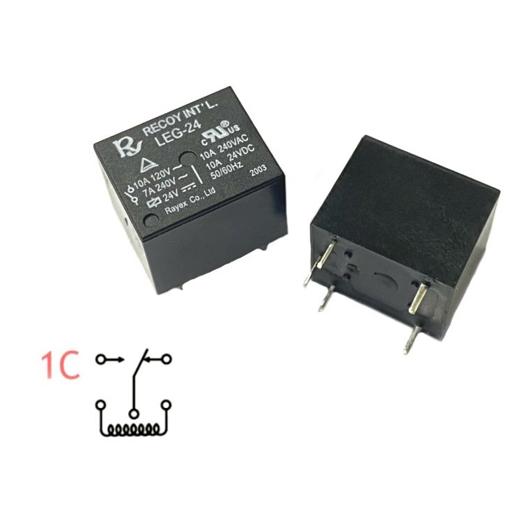 DC24V 10A 繼電器 Relay LEG-24 | 蝦皮購物