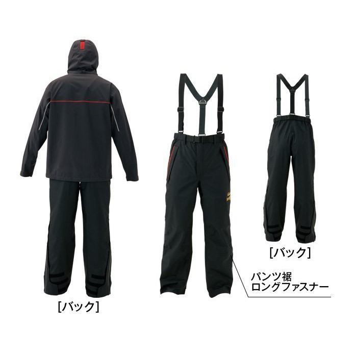 Gamakatsu GM-3676 GORE-TEX ウェア 源豐釣具 GAMAKATSU GORE-TEX(R) 狗鐵絲 防水透濕釣魚套裝 M號 雨衣