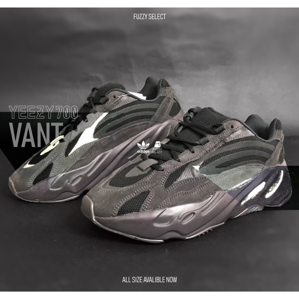 【逢甲 FUZZY】Adidas Yeezy Boost 700 V2 Vanta 黑魂 FU6684 | 蝦皮購物