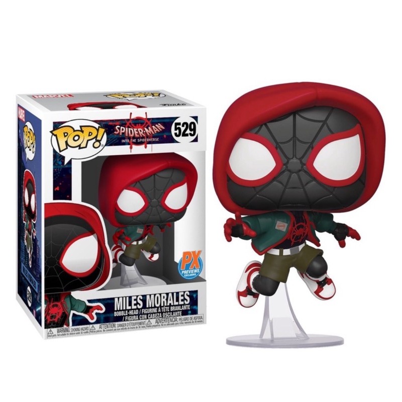 🌟FUNKO POP 公仔 #529 特別款 漫威 蜘蛛人 新宇宙 邁爾斯 SPIDER-MAN MILES 正版現貨