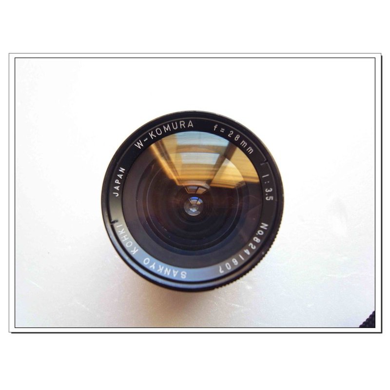 古村SANKYO KOHKI W-KOMURA 28mm f3.5 美品for Nikon F(CL051) | 蝦皮購物