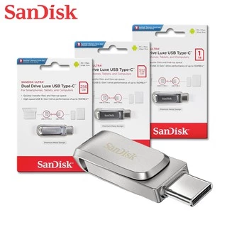 SanDisk Ultra Luxe 256G 512G 1TB USB Type-C OTG 雙用 隨身碟 金屬造型