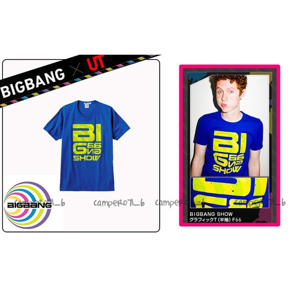 ├UFC┤UNIQLO 男裝@【T恤UT × BIGBANG 】BIG 字體(068104) 現貨| 蝦皮購物