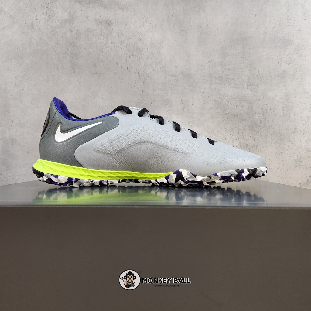 [100% 正品] Nike Tiempo 9 Pro TF 足球鞋 - DA1192-017 - 灰色/紫色 | 蝦皮購物