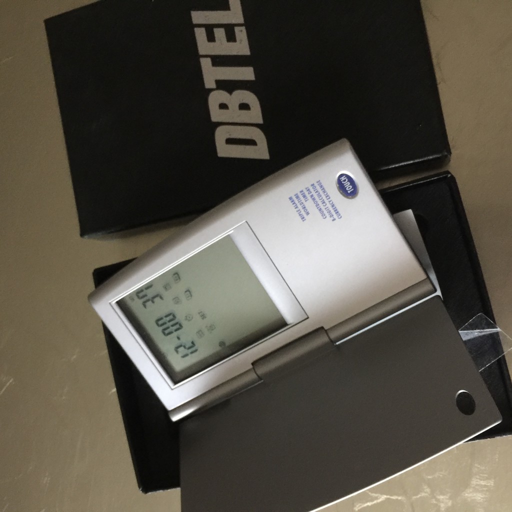 全新 測試正常 多功能計算機 幣值轉換 行事曆 dbtel隨身機 | 蝦皮購物