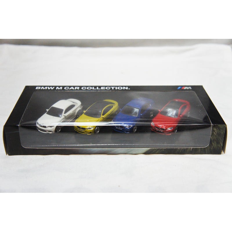 BMW 原廠1:64 模型車4台一組BMW M car Collection 80452365554