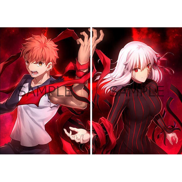 劇場版 Fate stay night Heaven's Feel Ⅲ 最終章 入場特典 第一周 畫板/紙卡/春櫻之歌