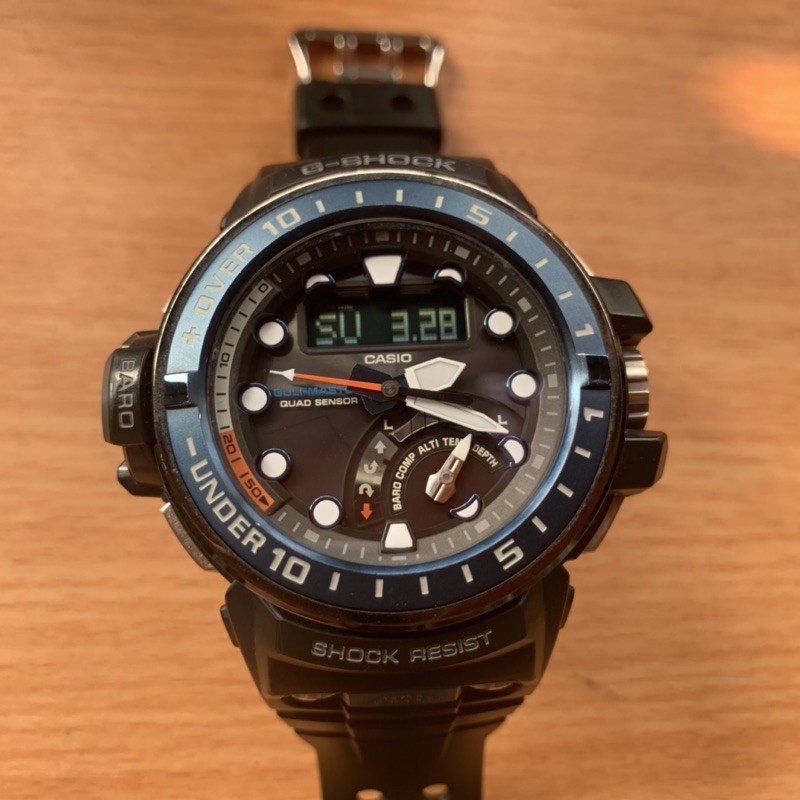 二手G-Shock Gulfmaster GWN-Q1000-1A | 蝦皮購物