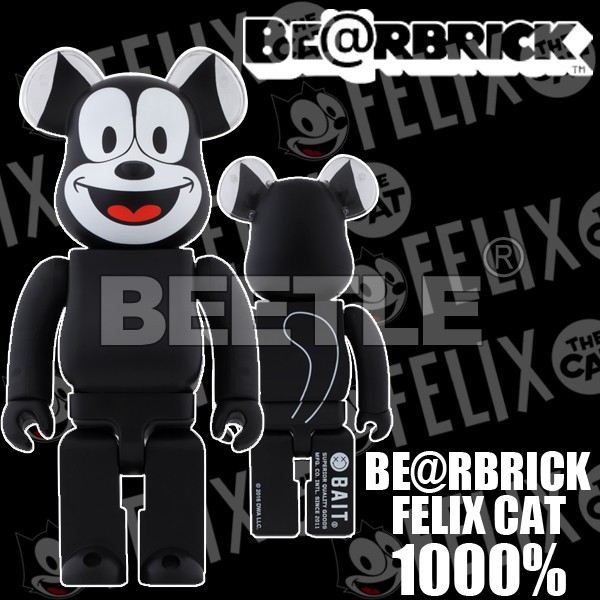 BEETLE BE@RBRICK BAIT 菲力貓SDCC BEARBRICK FELIX CAT 1000% | 蝦皮購物