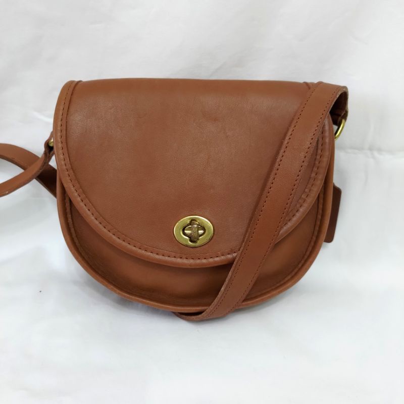 美品⭐ Coach 美國製 斜背包 古董包 側背包 Coach老包 Vintage