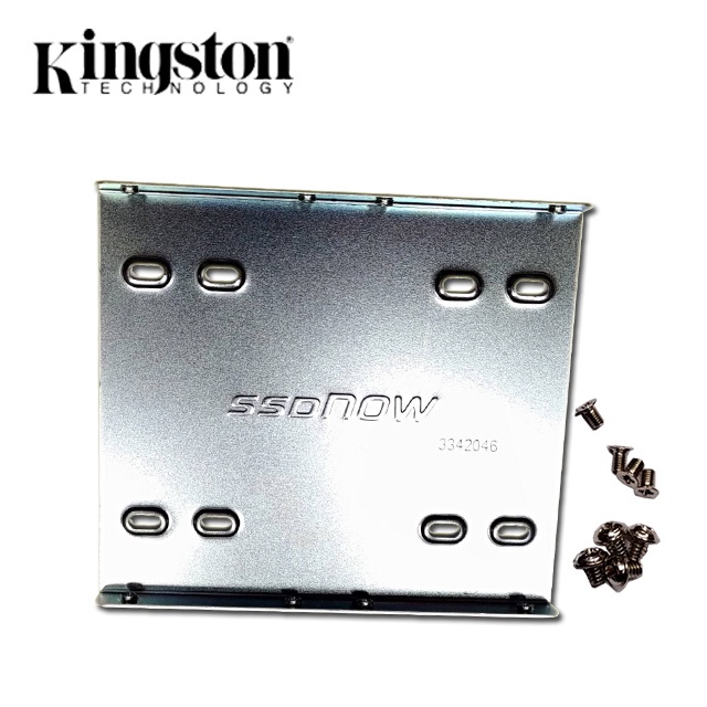 全新 Kingston 金士頓 硬碟轉接架 SNA-BR2/35 2.5吋轉3.5吋 硬碟支撐架 SSD 新款 | 蝦皮購物