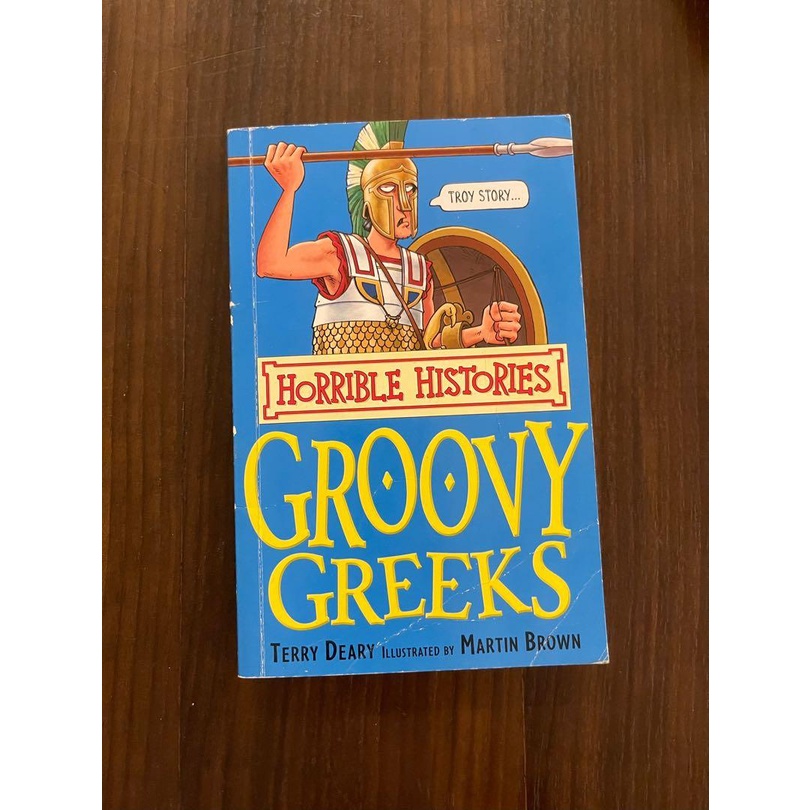 英文故事書 Groovy Greeks (Horrible Histories) | 蝦皮購物