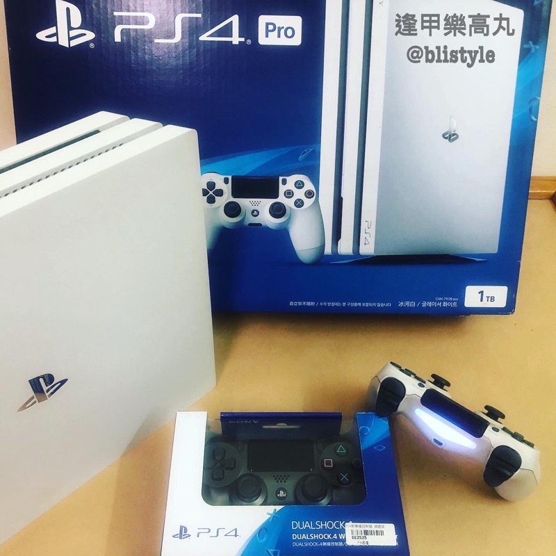 SONY PS4 Pro 主機【CUH-7117B】PlayStation 4 Pro 冰河白1TB | 蝦皮購物