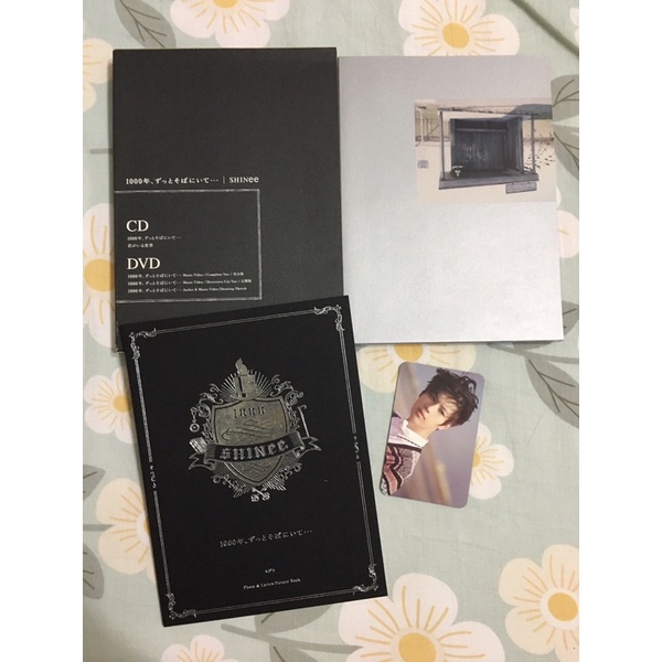 SHINee 1000年、ずっとそばにいて…初回限定盤（已拆含小卡） | 蝦皮購物