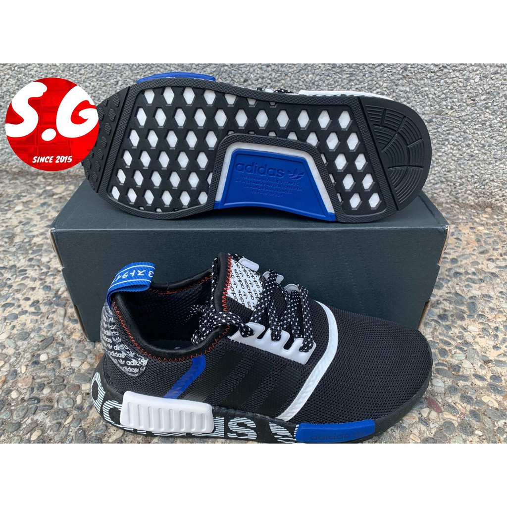 Adidas nmd black/royal/active red transmission clearance pack