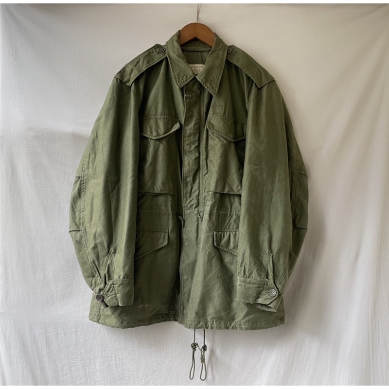 舊贖古著》50s M51 field jacket 野戰夾克美軍公發含內裡古著vintage