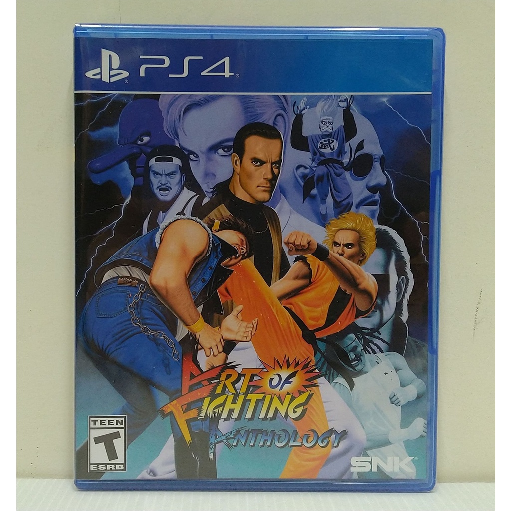 日本超高品質 PS4 龍虎の拳 アンソロジー / Art of Fighting 北米限定 