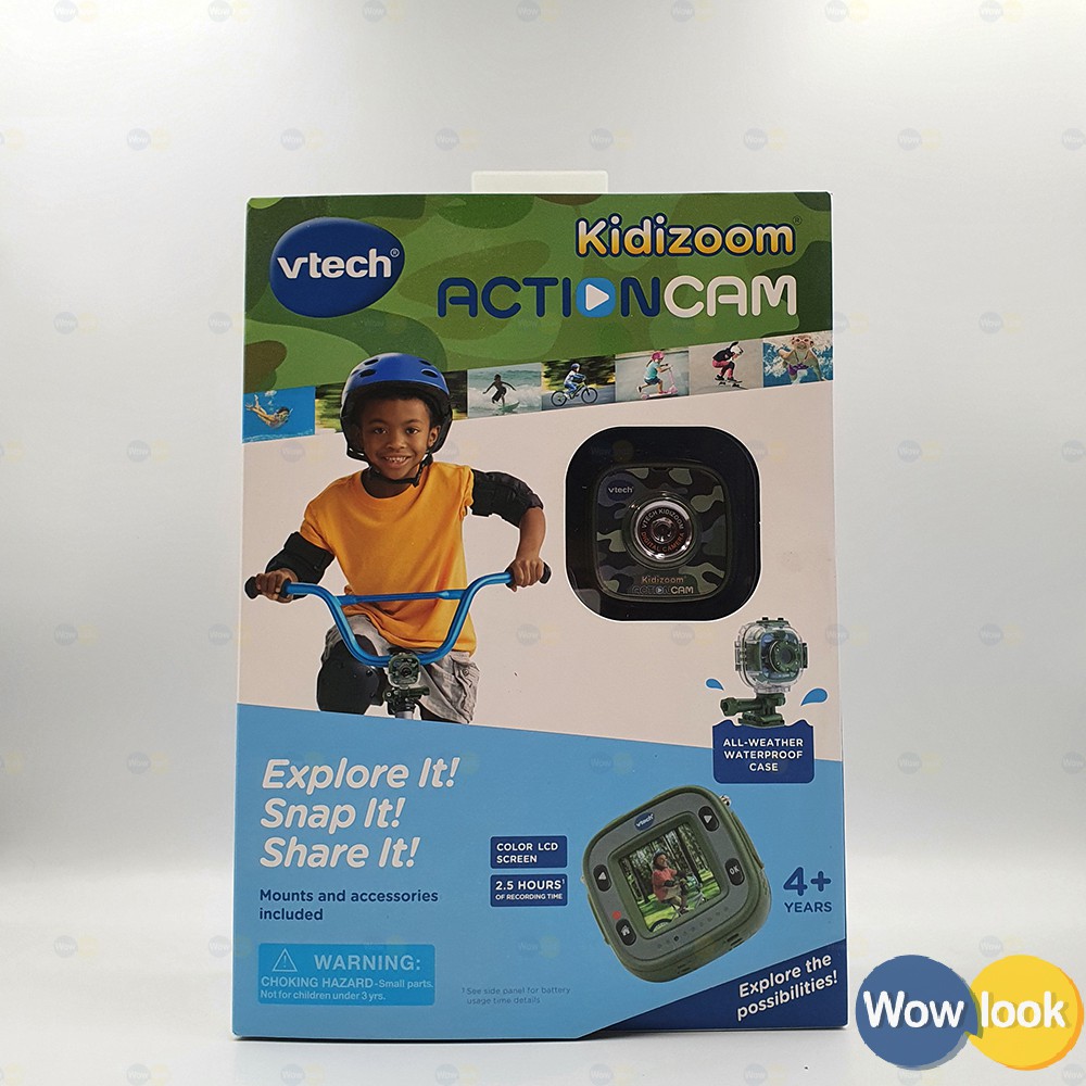 全新VTech Kidizoom Action Cam 兒童防摔相機｜防水【Wowlook】2112