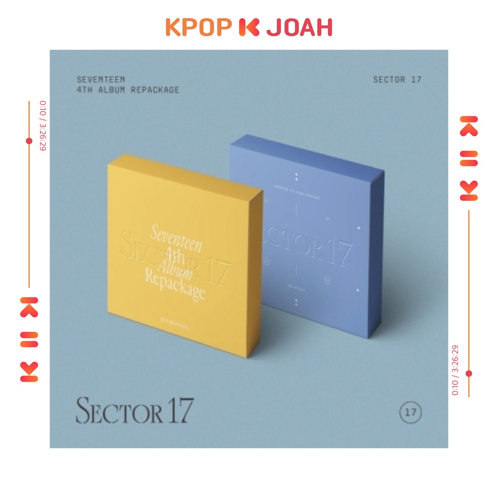 【匿名配送】SEVENTEEN Sector17 台湾　ヨントン　コンプセット Seventeen - SECTOR 17 4th Album Repackage | 蝦皮購物