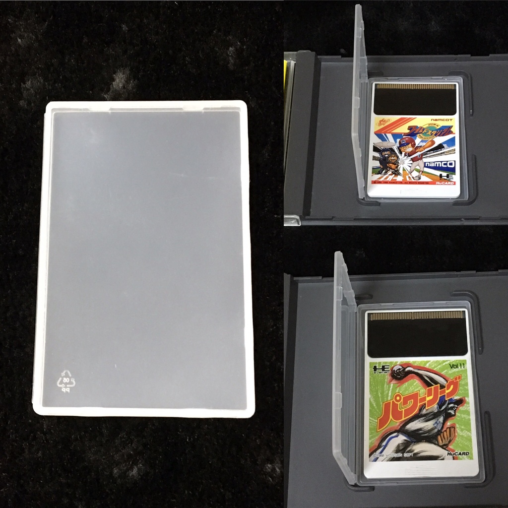 PC Engine 遊戲卡 HuCard 卡盒 收納盒 保護盒 hu卡 盒 PC E hu card