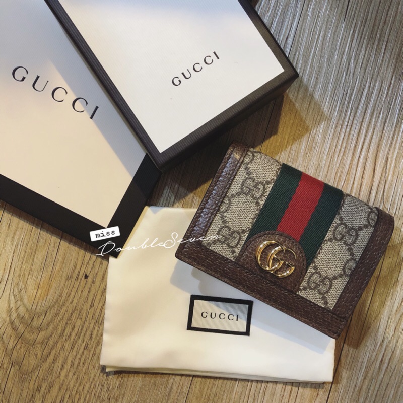 カードケース・名刺入れ GUCCI OPHIDIA CARD CASE GUCCI Ophidia GG Card Case | Gucci Card Case (Brown