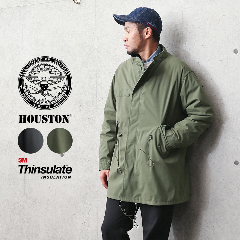Houston US M65 Fishtail Parka Hooded Olive Drab | Cultizm