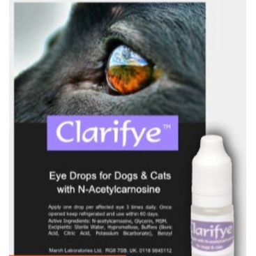 Clarifye eye drops outlet for dogs