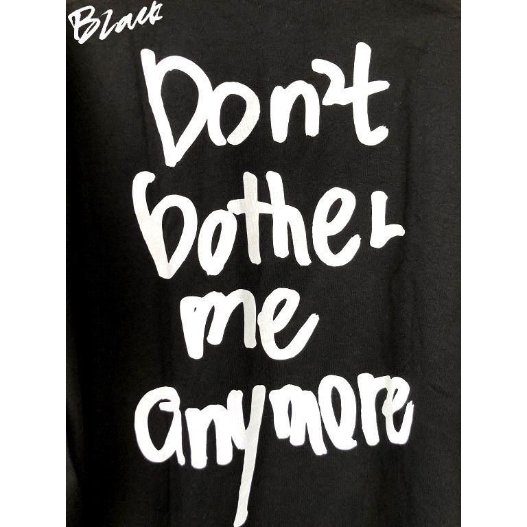 BLACK極新VERDY x BEAMS DON'T BOTHER ME ANYMORE塗鴉WASTED YOUTH短T