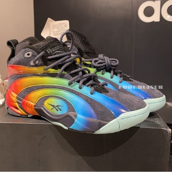 reebok shaqnosis rainbow