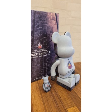 Be@rbrick SPACE SHUTTLE 400+100 | 蝦皮購物
