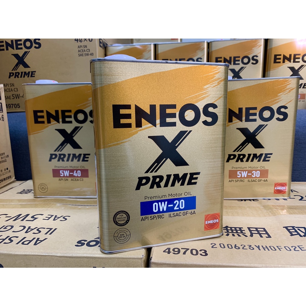 領劵【5公升-超取免運】4L+1L ENEOS X PRIME 0W20 新日本石油SP