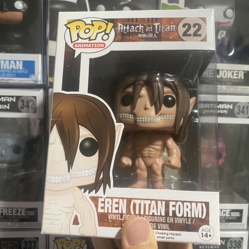 李大] 正版現貨Funko POP 進擊的巨人艾連艾倫巨人Eren Titan Form #22