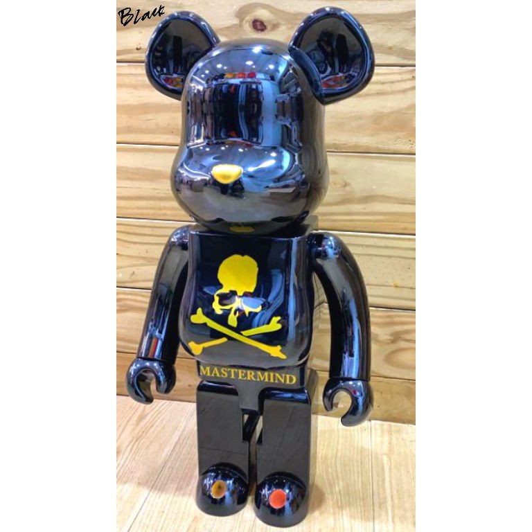 BLACK台灣唯一!全新MASTERMIND JAPAN x BE@RBRICK庫柏力克熊 BLACK台灣唯一!全新MASTERMIND JAPAN x BE@RBRICK庫柏力克熊