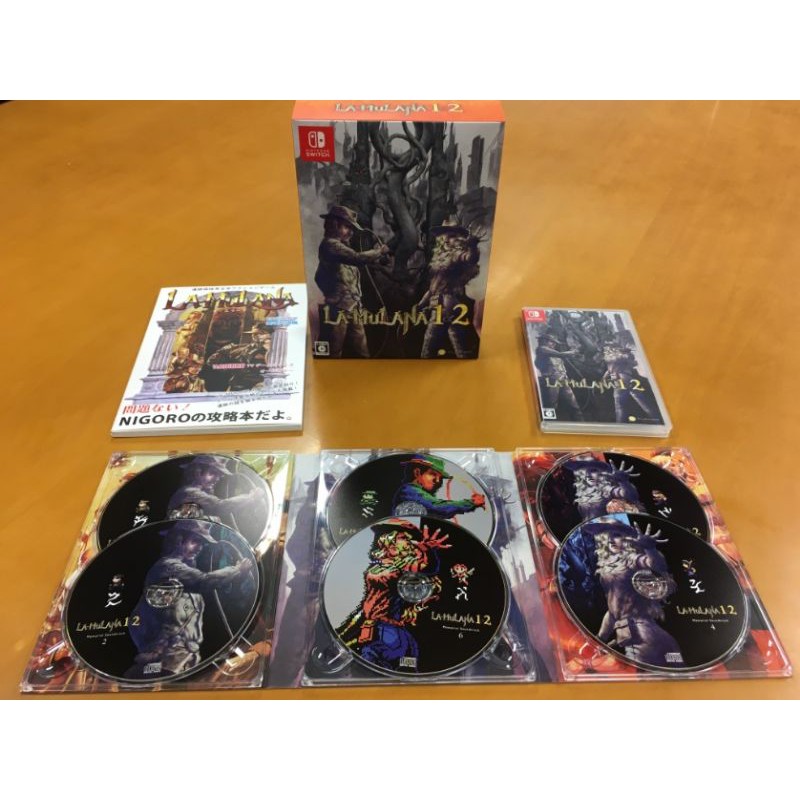 全新商品】NS Switch遊戲La-Mulana 1+2 穆拉納秘寶1+2 中文版
