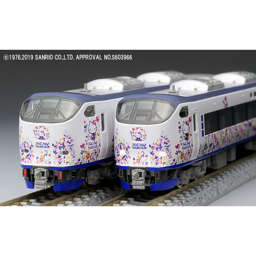 ▼ 鐵道模型 ▲TOMIX[98674] JR 281系特急電車(ハローキティ はるか・Butterfly)セット