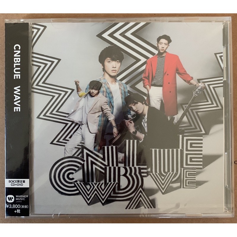 CNBLUE 日本第三張正規專輯3rd Full album 『 WAVE 』 BOICE 限定盤CD