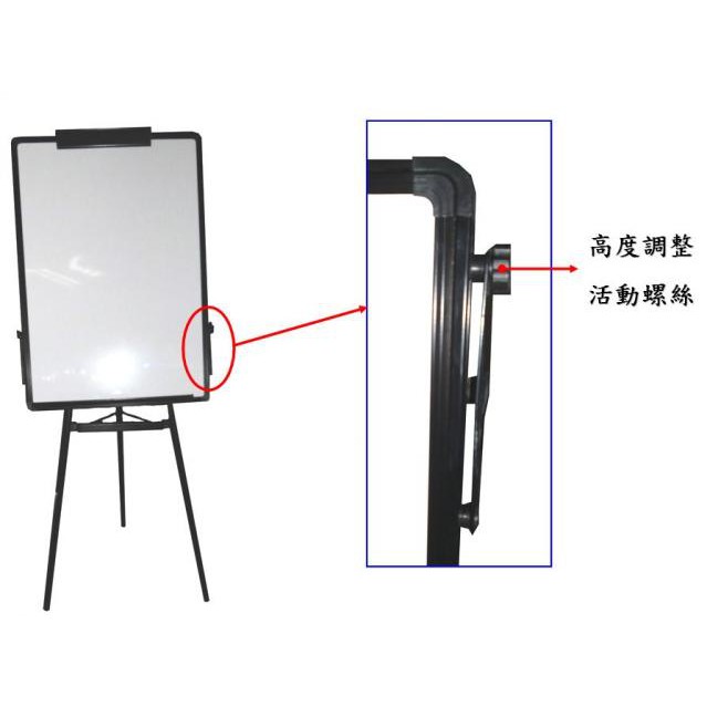 C加爾發C 廣告白板*90cm 摺疊 POP 三角可夾紙(高度可調整) 內含一體型可調整固定腳架 | 蝦皮購物