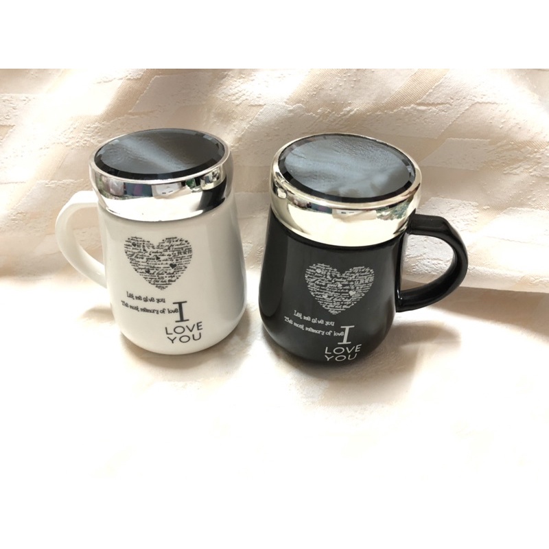 全新現貨只有一組鑽石對杯有蓋子飲料外帶很方便情侶夫妻在家使用有氣氛好友一起使用有默契 | 蝦皮購物