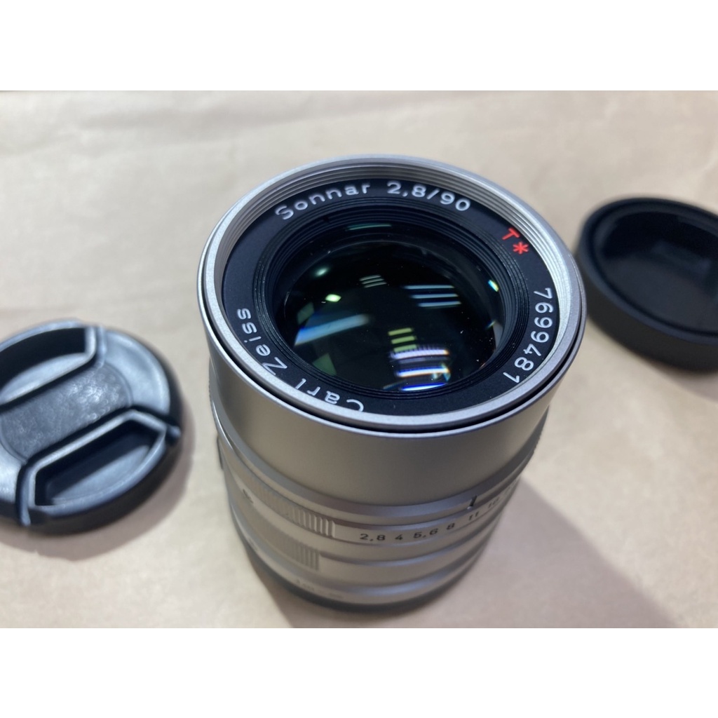 [高CP值] Contax G Carl Zeiss Sonnar 90mm #9481 美品等級，良品價格，買到賺到