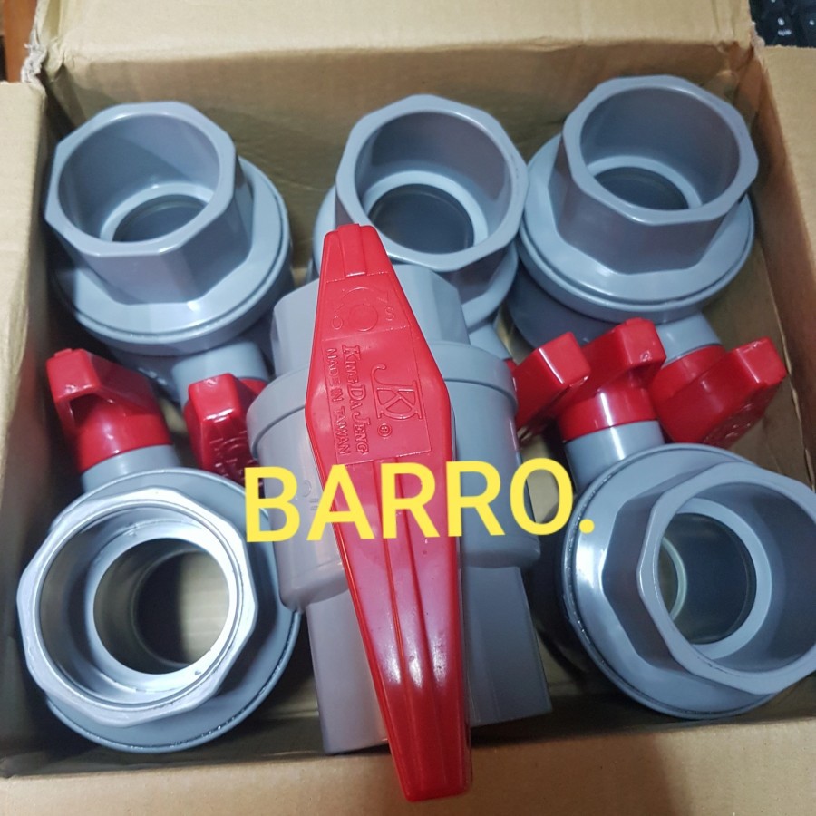 球閥停止水龍頭水龍頭水pvc插座1-1/4 | 蝦皮購物