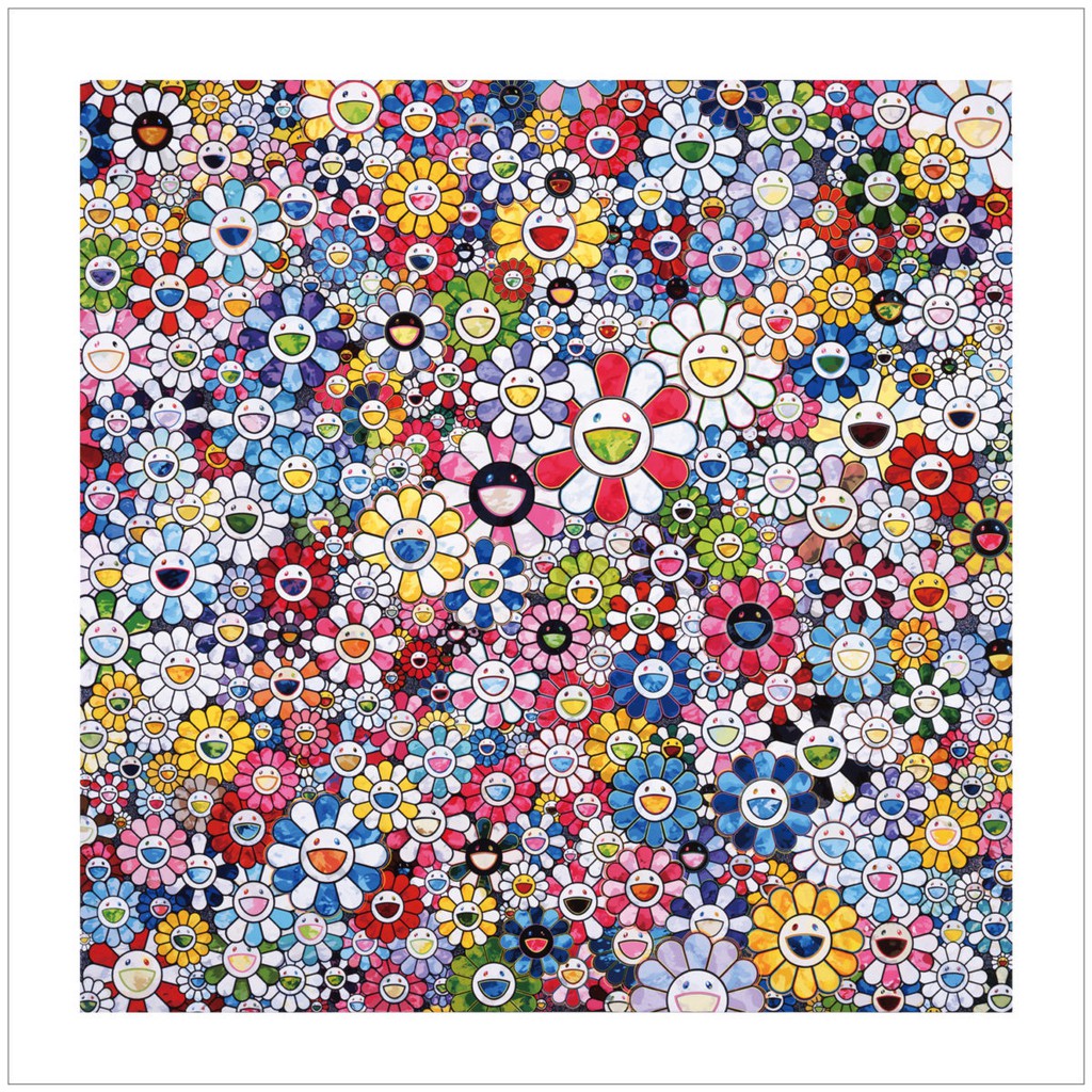未着用品】 Madsaki Takashi Murakami Flowers 3_P 村上隆 | artfive.co.jp