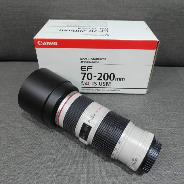 【商品】Canon EF 70-200mm F4L IS USM 小小白 盒裝完整 9成新