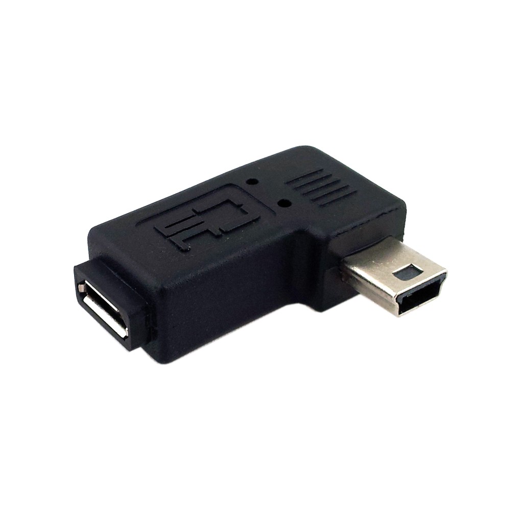 U2-161-RI micro usb母轉mini usb公 90度右彎頭 micro usb轉接頭 mini轉接頭 | 蝦皮購物