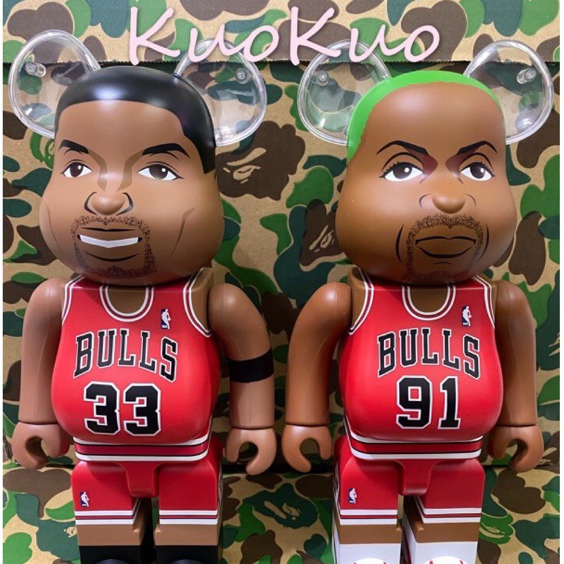 400%のみ BE@RBRICK Dennis Rodman Pippen BE@RBRICK Dennis Rodman