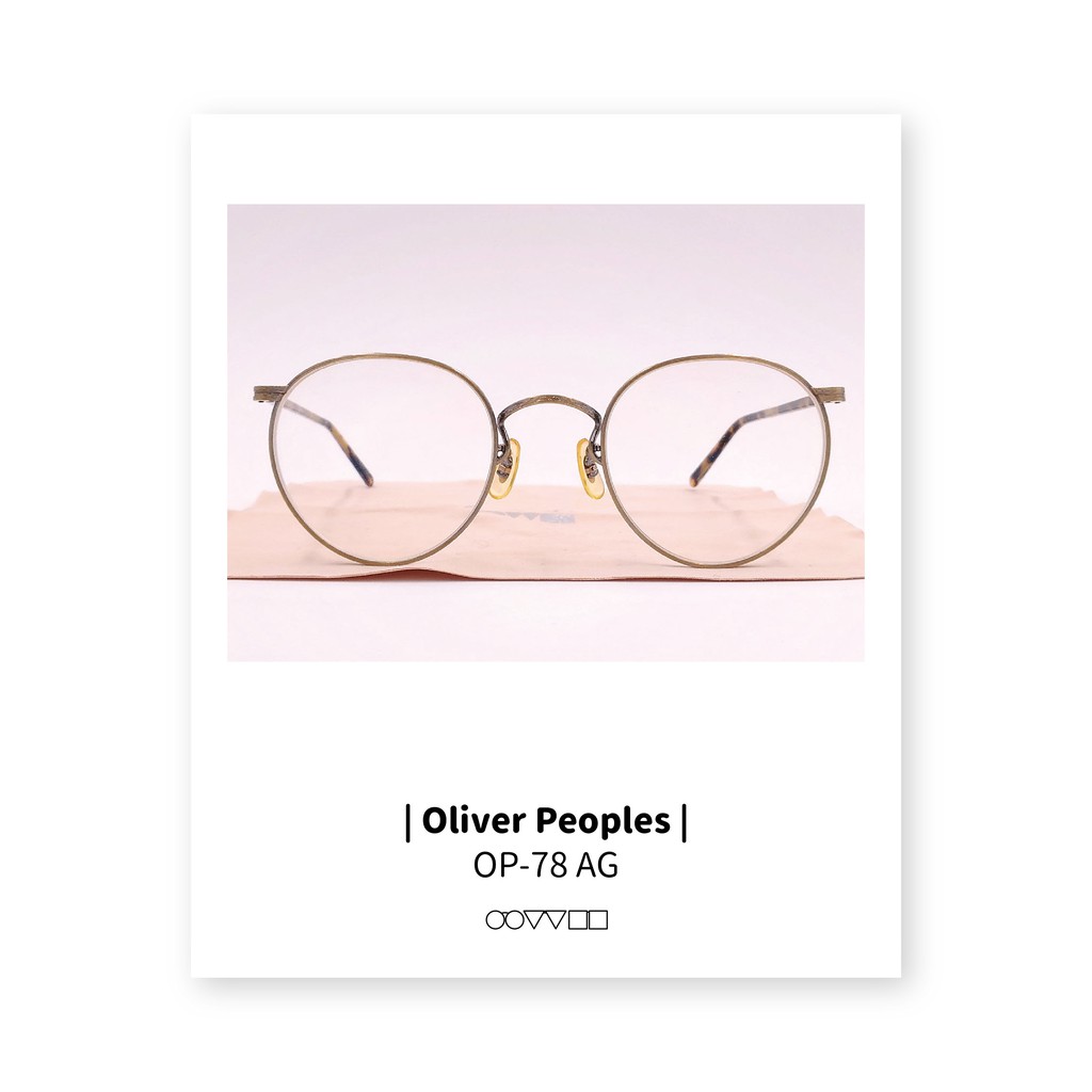 OLIVER PEOPLES | OP-78-AG